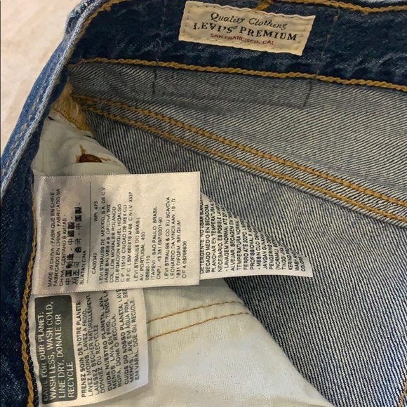 🖤 New Levi’s 501T tapered soft 100% cotton - Picture 3 of 7